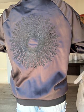 Giacca bomber nera unisex