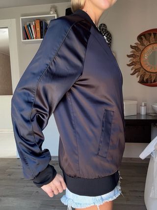 Giacca bomber nera unisex