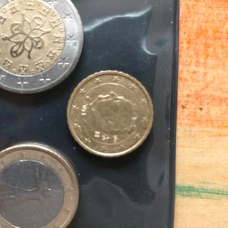 Monedas euro: 1, 2 y 10 céntimos, Errores