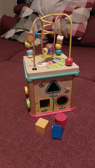 Gioco in legno SirWood - Scatola attività