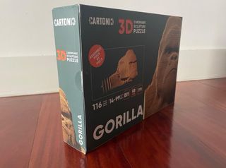 Puzzle 3D Gorila Cartonaje