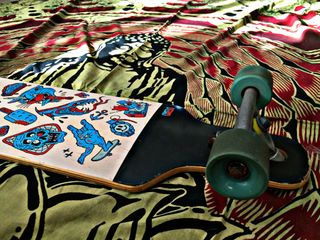 Longboard Oxelo usado
