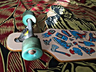 Longboard Oxelo usado