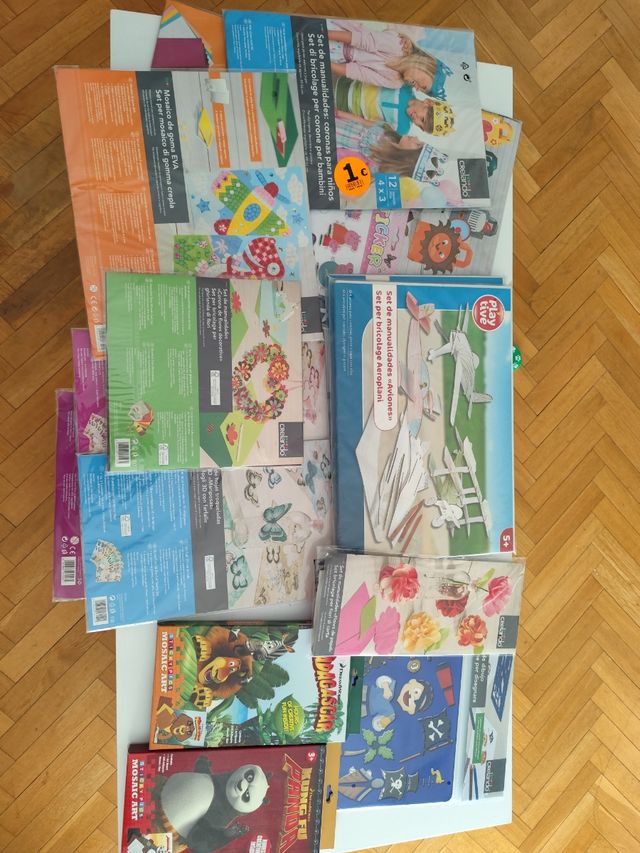 Set de Manualidades infantiles sin estrenar