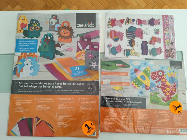 Set de Manualidades infantiles sin estrenar