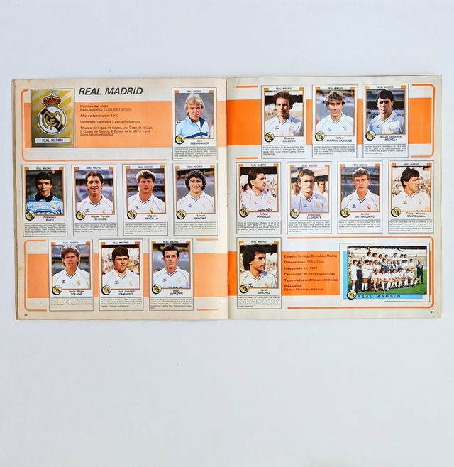 ALBUM FUTBOL 88 COMPLETO