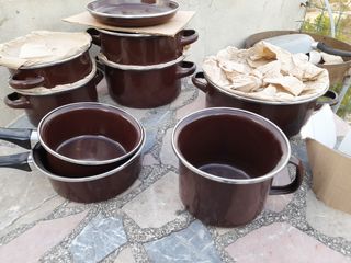 Juego cacerolas Magefesa marrón