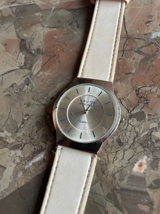 Reloj Eau de Rochas mujer beige