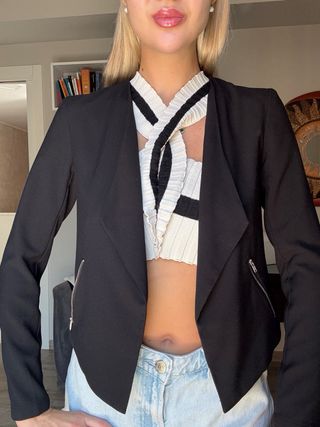 Blazer nero elegante