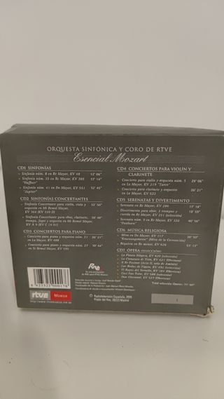 Colección Mozart Essential 7 CDs