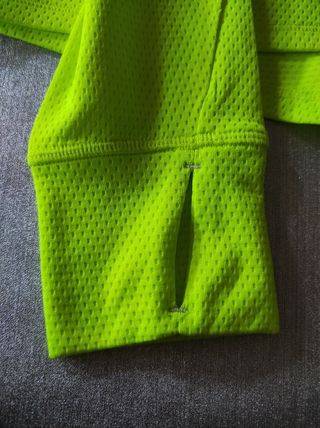 Camiseta Roxy running manga larga - Amarillo Fluo