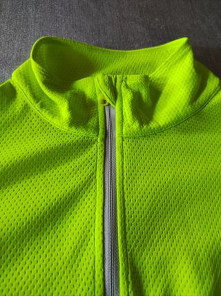 Camiseta Roxy running manga larga - Amarillo Fluo