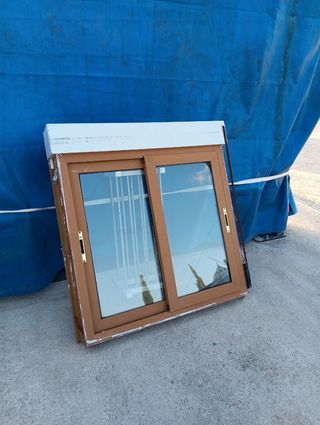 Ventana corrediza aluminio