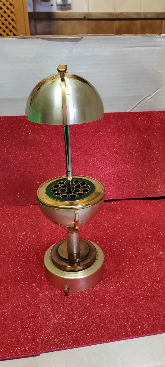 Cenicero Globo Terráqueo Vintage