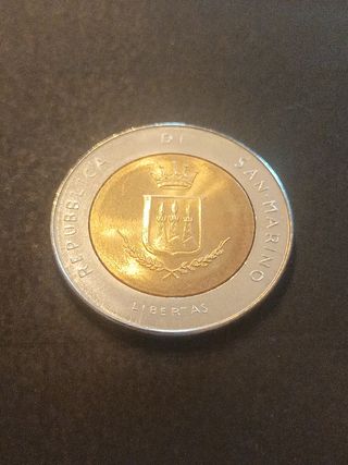 San Marino 1983 500 Liras 