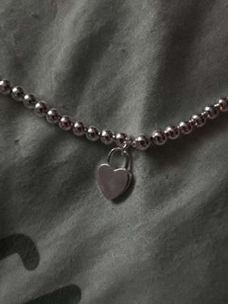 Pulsera y pendientes plata 925, pulsera acero homb