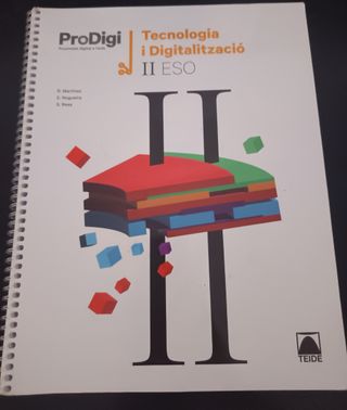Quadern ProDigi. Tecnologia i digitalització II...
