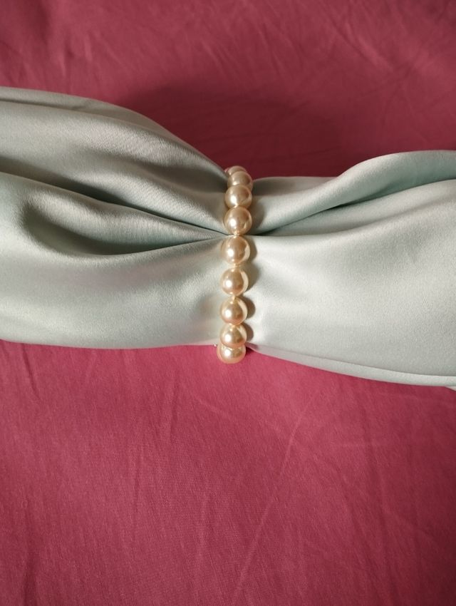 Pulsera perlas vintage diseño clásico años 60