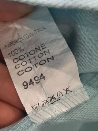 Cazadora finita azul claro