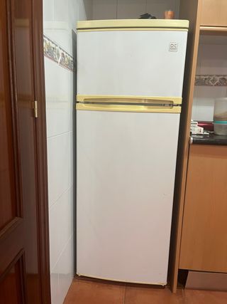 Frigorífico nevera blanca