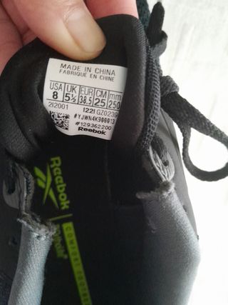 Zapatillas Reebok negras