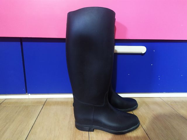 Botas montar equitación negras talla 36