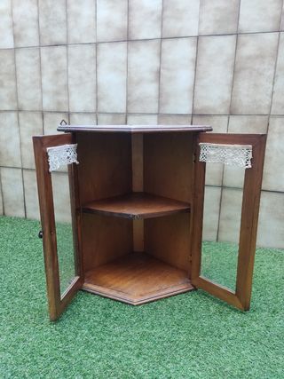 Vitrina Esquina Madera - Mueble