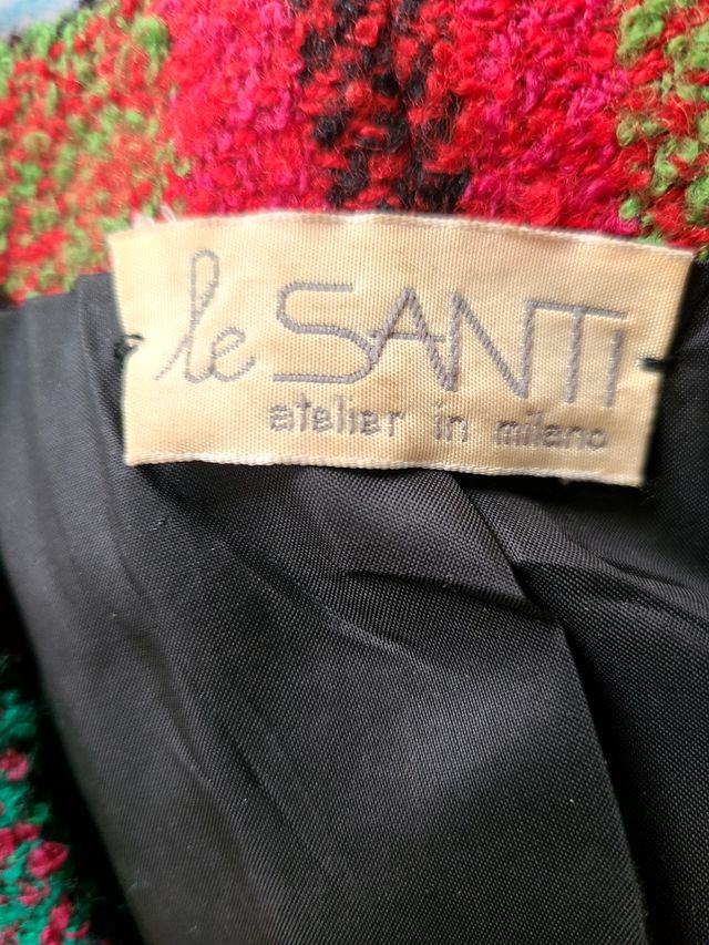 Blazer vintage tartan Made in Italy