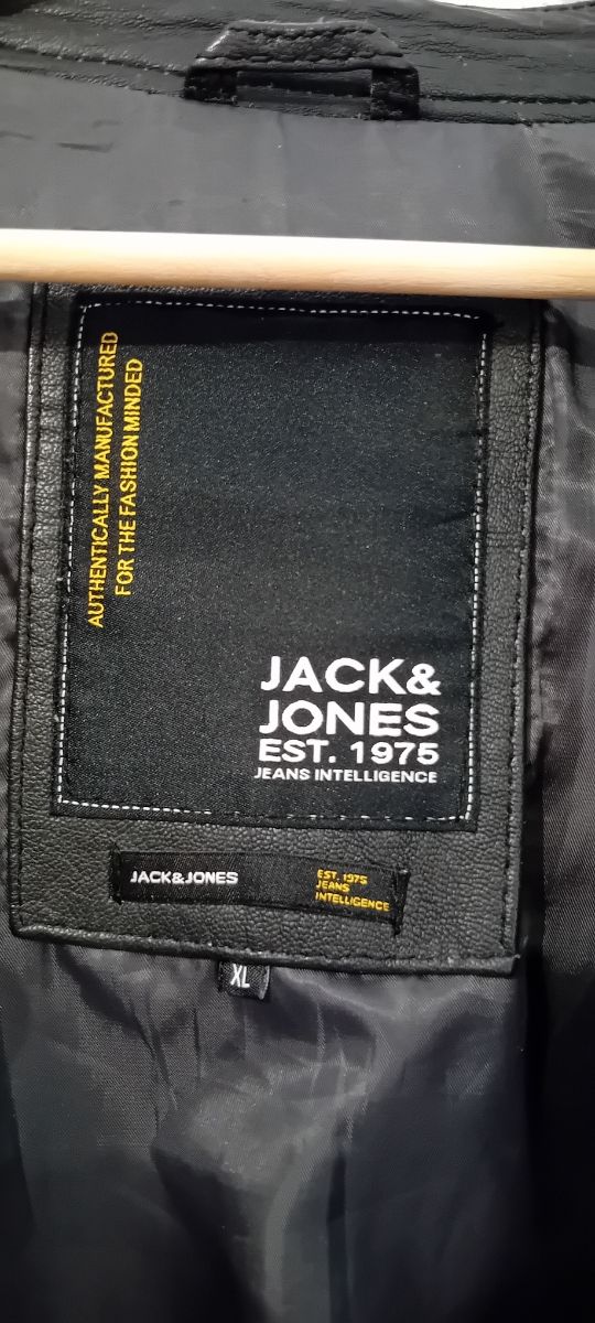 Chaqueta moto cuero Jack & Jones