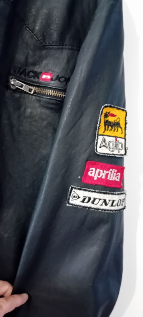 Chaqueta moto cuero Jack & Jones