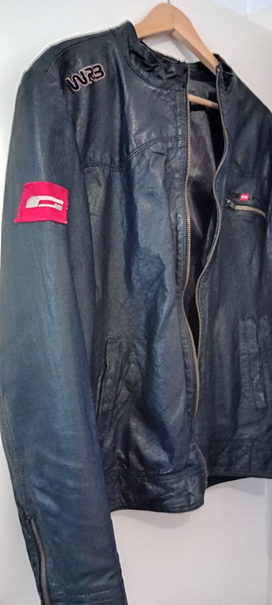 Chaqueta moto cuero Jack & Jones