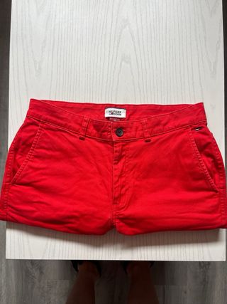 Bermudas Tommy Hilfiger rojas