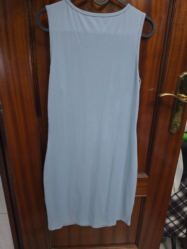 Vestido azul claro verano