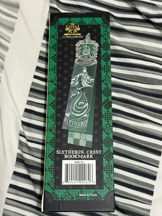 Marcapáginas Slytherin