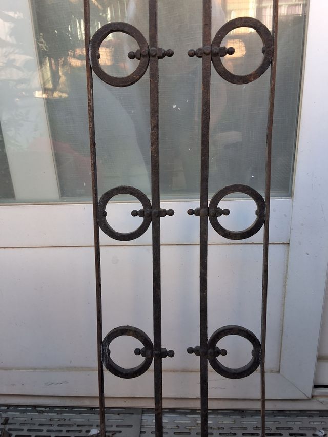 Reja hierro antigua decoración