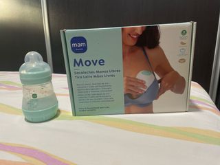 Sacaleches Mam Move + biberón