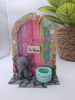 Puerta mágica del Ratón Pérez personalizada niños