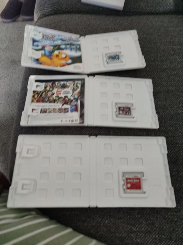 3 juegos Nintendo 3DS