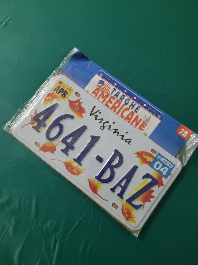 Targa Americana Virginia 4641-BAZ