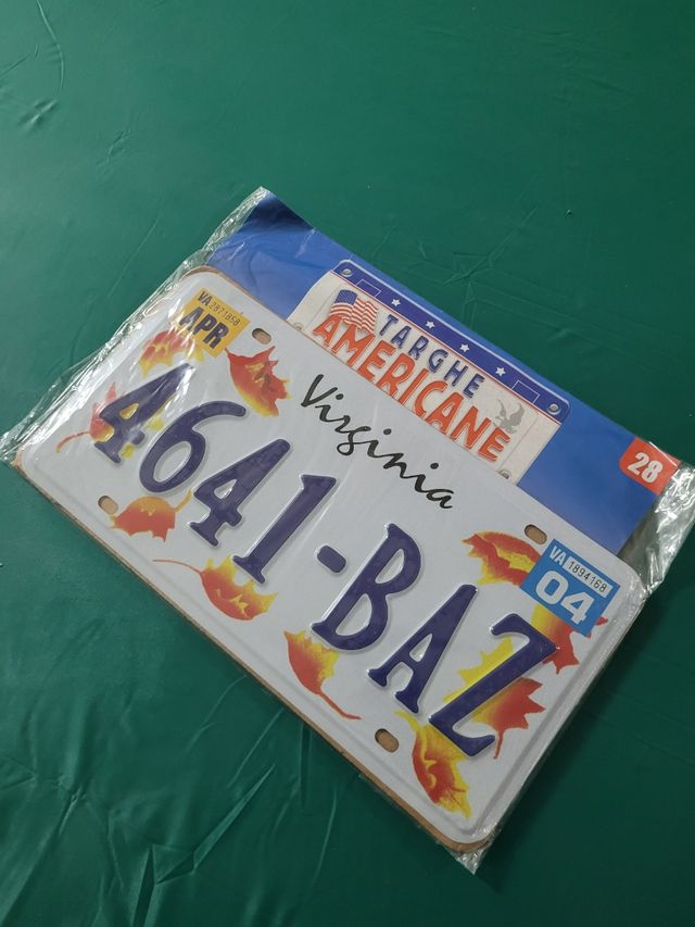 Targa Americana Virginia 4641-BAZ