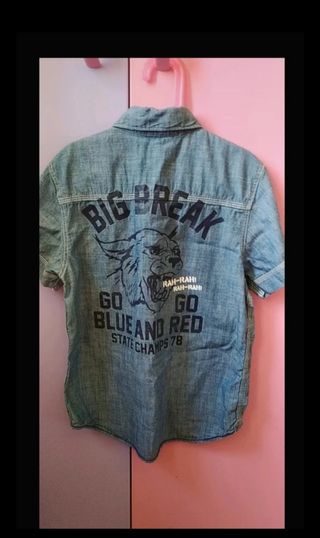 Camicia Jeans Bimbo 11-12 Anni