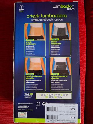 Faja lumbar Lumback Fresh L