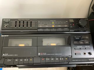 Minicadena Sony - Pletina Cassette