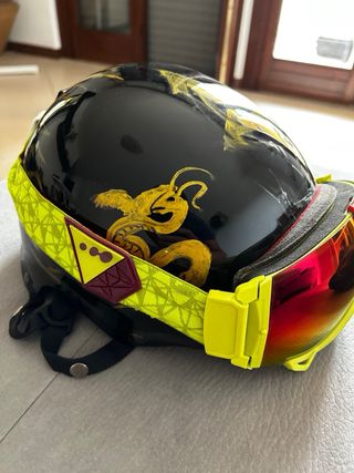 Casco sci/snowboard + Occhiali