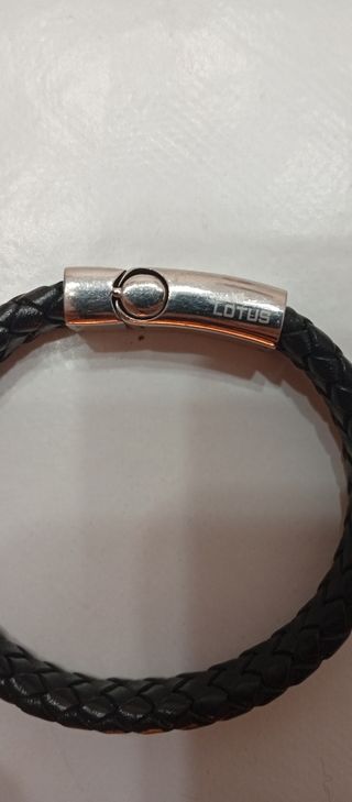 Pulsera Lotus hombre - Negra