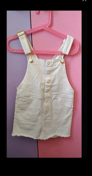 Salopette Jeans Bambina 4/5 Anni