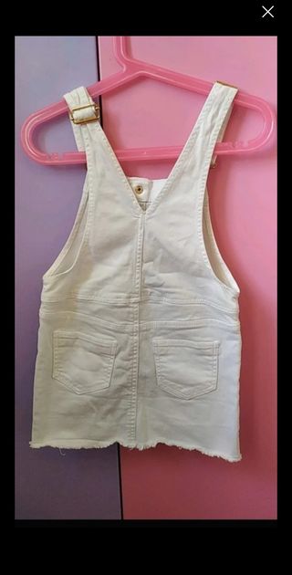 Salopette Jeans Bambina 4/5 Anni