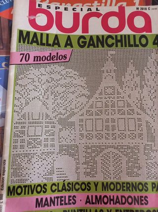 Burda especial crochet 1986