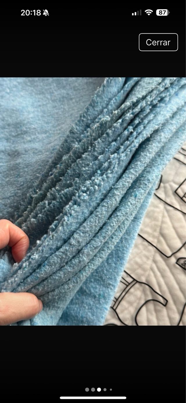 Manta para cama grande