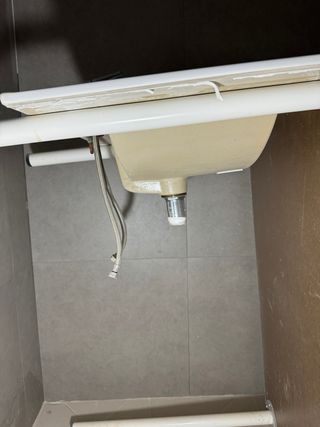 Lavabo porcelana blanco